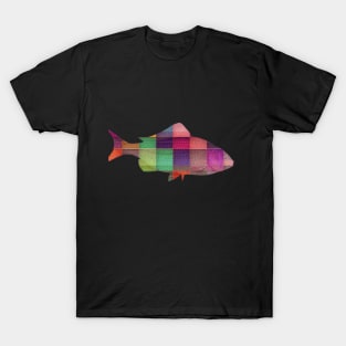 Geometric Rainbow fish T-Shirt